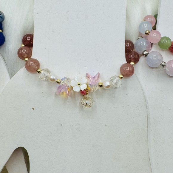 Beaded Bracelet Bundle Lot for Small Wrist Multicolored - Picture 4 of 6